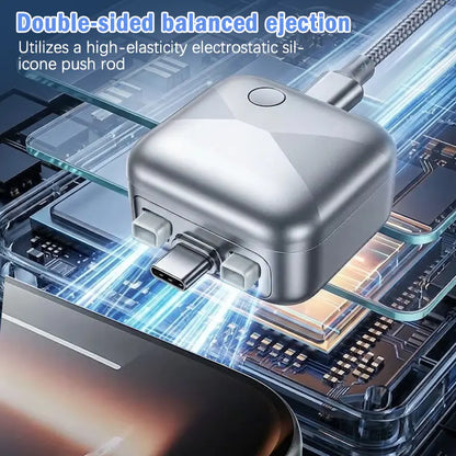 140W Physical-Disconnect Battery Guard, Smart Auto Stop Charging Protector, Anti-Overcharge Protection for Safe Overnight Charging, Universal for Phones, Laptops & Tablets, Full Battery Auto Disconnect